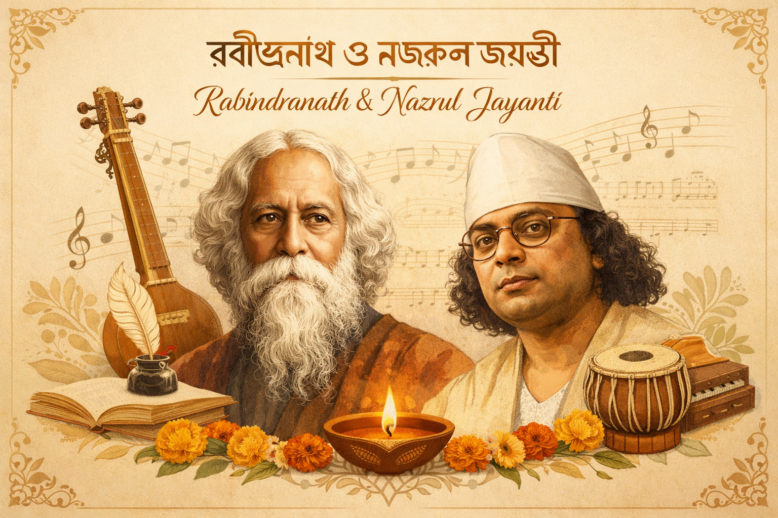 Rabindranath-Najrul-Jayanti